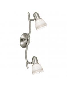 EGLO 88473 - DAKAR 1 Living Room Lamp in Matte Nickel Steel and Glass cleaning technique