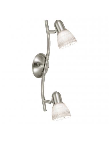 EGLO 88473 - DAKAR 1 Living Room Lamp in Matte Nickel Steel and Glass cleaning technique