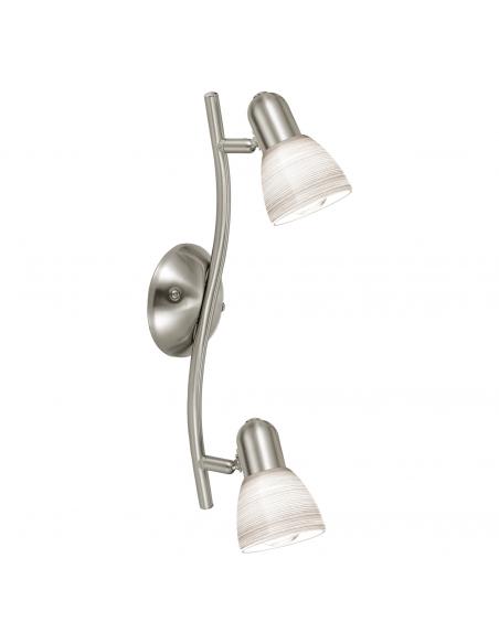 EGLO 88473 - DAKAR 1 Living Room Lamp in Matte Nickel Steel and Glass cleaning technique