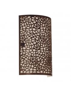 EGLO 89115 - ALMERA Living Room Lamp in antique brown steel and glass