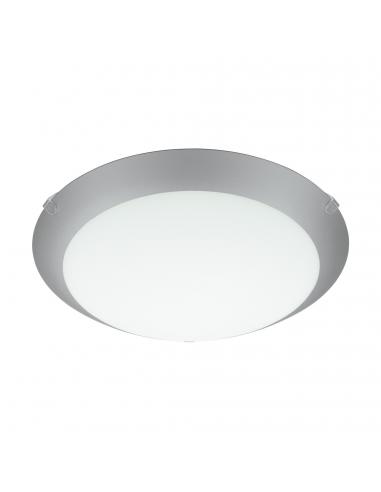 EGLO 89248 - MARS 1 Living Room Lamp in White Steel and Satin Glass