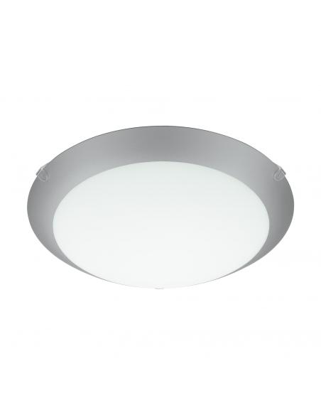 EGLO 89248 - MARS 1 Living Room Lamp in White Steel and Satin Glass