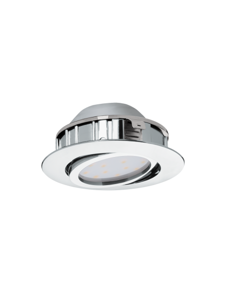 Steerable LED recessed spotlights